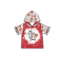 Load image into Gallery viewer, Baby Girls Baseball Hoodie short Sleeve shirts tops
