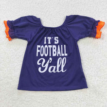Load image into Gallery viewer, Sibling Baby Girls Team Sports Football Jersey Shirts Tops
