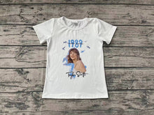 Load image into Gallery viewer, Baby Girls 1989 White Singer Short Sleeve Tee Shirts Tops
