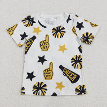 Load image into Gallery viewer, 8 Colors Sibling Baby Girls Cheer Team Tee Shirts Tops
