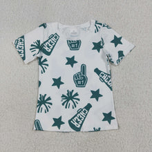 Load image into Gallery viewer, 8 Colors Sibling Baby Girls Cheer Team Tee Shirts Tops

