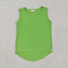 Load image into Gallery viewer, Sibling Baby Girls Sleeveless Colorful Yoga Vests Top
