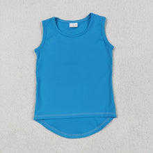 Load image into Gallery viewer, Sibling Baby Girls Sleeveless Colorful Yoga Vests Top
