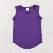 Load image into Gallery viewer, Sibling Baby Girls Sleeveless Colorful Yoga Vests Top
