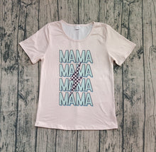 Load image into Gallery viewer, Adult Women Short Sleeves MAMA Lightning Tee Shirts Tops
