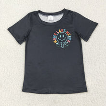 Load image into Gallery viewer, Baby Boys Black Smiles On My Moms Last Nerve Tee Shirts Top
