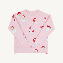 Load image into Gallery viewer, Baby Girls Pink Santa Snowflake Christmas Tee Shirts Top
