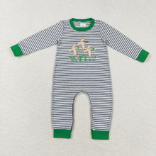 Load image into Gallery viewer, Sibling Baby Infant Boys Embroidery Hunting Long Sleeve Rompers
