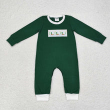 Load image into Gallery viewer, Sibling Baby Infant Boys Embroidery Hunting Long Sleeve Rompers
