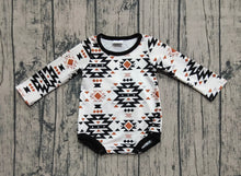 Load image into Gallery viewer, Baby Infant Boys Aztec Western Long Sleeve Rompers
