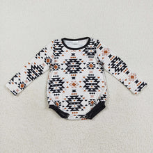Load image into Gallery viewer, Baby Infant Boys Aztec Western Long Sleeve Rompers
