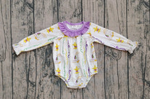 Load image into Gallery viewer, Baby Infant Girls Mardigras Anchors Boots Stripe Ruffle Rompers
