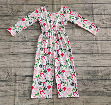 Load image into Gallery viewer, Baby Girls Christmas Colorful Bows Pockets Jumpsuits Rompers

