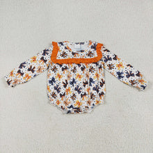 Load image into Gallery viewer, Sibling Baby Girls Halloween Colorful Bows Rompers Outfits Sets
