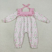 Load image into Gallery viewer, Sibling Baby Girls Pumpkins Bows Rompers Outfits Sets

