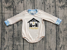 Load image into Gallery viewer, Baby Boys Christmas Jesus Nativity Bummies Rompers
