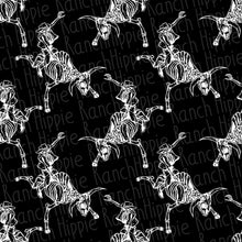 Load image into Gallery viewer, Baby Boys Black Horse Rodeos Western Zipper Pant Rompers
