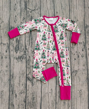 Load image into Gallery viewer, Baby Boys Christmas Trees Soldiers Zipper Footie Rompers
