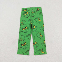 Load image into Gallery viewer, Baby Boys Christmas Green Frog Face Denim Pants Jeans
