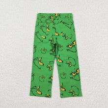 Load image into Gallery viewer, Baby Boys Christmas Green Frog Face Denim Pants Jeans
