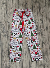 Load image into Gallery viewer, Adult Women Christmas Trees Cows Bottom Pants Pajamas
