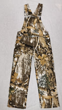 Load image into Gallery viewer, Baby Boys Kids Brown Leaves Camo Denim Strap jumpsuits Overall

