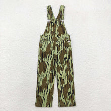 Load image into Gallery viewer, Baby Boys Kids Leaves Camo Denim Strap jumpsuits Overall
