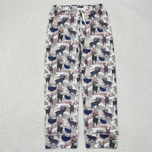 Load image into Gallery viewer, Adult Women Deers Hunting Camo Bottom Pants Pajamas
