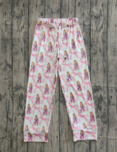 Load image into Gallery viewer, Adult Women Pink Bows Singer Bottom Pants Pajamas
