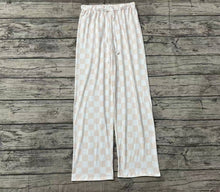 Load image into Gallery viewer, Adult Women Pink Checkered Bottom Pants
