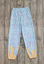 Load image into Gallery viewer, Adult Women Blue Drip Pockets Yoga Active Team Pants
