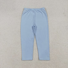 Load image into Gallery viewer, Baby Girls Light Blue Legging Pants
