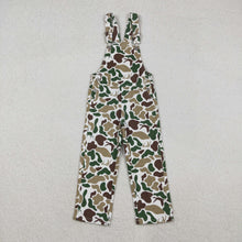 Load image into Gallery viewer, Baby Boys Deer Ducks Turkey Camo Hunting Denim Jumpsuits
