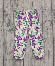 Load image into Gallery viewer, Baby Boys Mardi Gras Camo Pockets Jogger Pants Bottom
