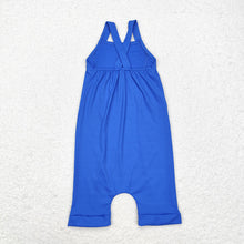 Load image into Gallery viewer, Baby Girls Blue Active Wear Athletic Jumpsuits
