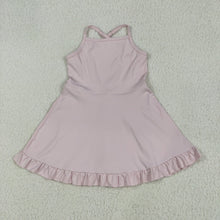 Load image into Gallery viewer, 5 Colors Sibling Baby Girls Athletic Active Wear Knee Length Dresses
