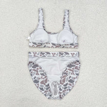 Load image into Gallery viewer, Sibling Adult Women Western Camouflage Top Bummies 2pcs Bikini Swimsuits Sets
