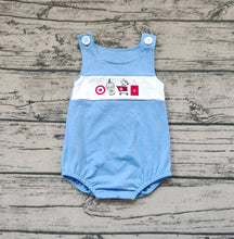 Load image into Gallery viewer, Baby Boys Sleeveless Coffee Cart Summer Rompers
