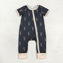 Load image into Gallery viewer, Baby Boys Camo Deers Sibling Rompers Pajamas Clothes Sets
