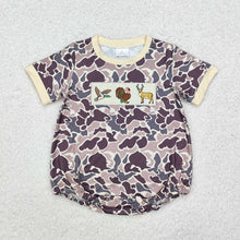 Load image into Gallery viewer, Sibling Baby Boys Duck Turkey Deer Camo Rompers Clothes Sets
