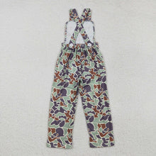 Load image into Gallery viewer, Baby Boys Green Camo Straps Jumpsuits
