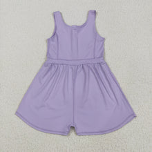 Load image into Gallery viewer, Sibling Baby Girls Colorful Sleeveless Yoga Jumpsuits
