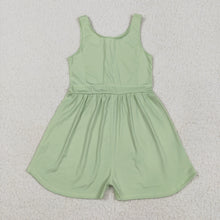 Load image into Gallery viewer, Sibling Baby Girls Colorful Sleeveless Yoga Jumpsuits
