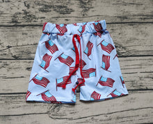 Load image into Gallery viewer, Baby Boys Flag 4th Of July Summer Bottoms Shorts
