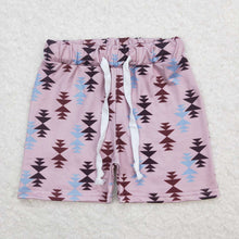 Load image into Gallery viewer, 3 Colors Sibling Baby Boys Western Bottoms Shorts
