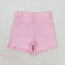 Load image into Gallery viewer, Sibling Baby Girls Denim Shorts Bottom

