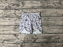 Load image into Gallery viewer, Adult Women Grey Camo Summer Shorts
