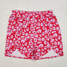 Load image into Gallery viewer, Adult Women Pink Leopard Summer Shorts
