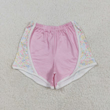 Load image into Gallery viewer, Sibling Baby Girls Floral Plaid Shorts Bottoms
