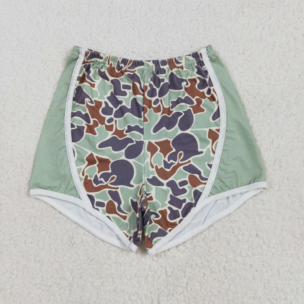 Sibling Baby Girls Western Camo Leopard Shorts Bottoms